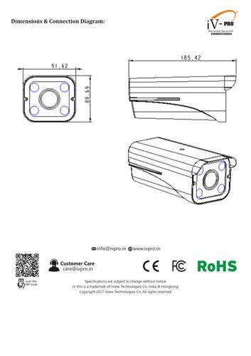 3 MP IP POE Varifocal Motorized Number Plate Camera IV CA4R VF22