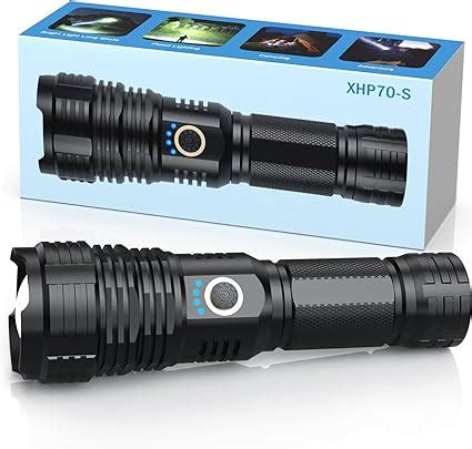 Rechargeable Led Flashlight High Lumens Super Bright Handheld