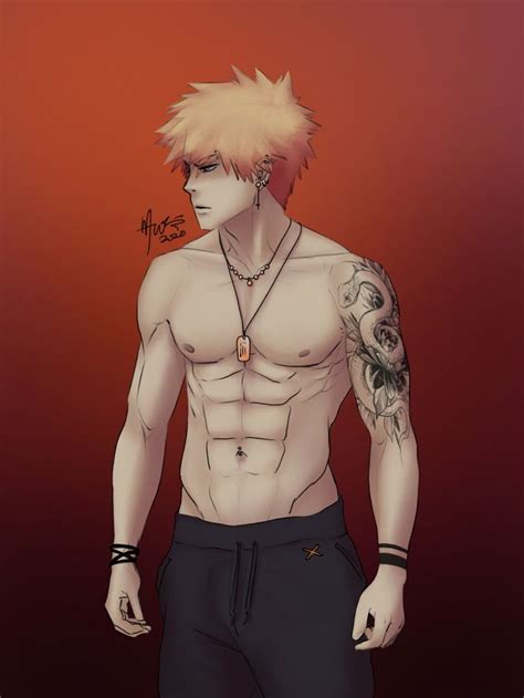 Pin by kintsugi on Katsuki Bakugou | Handsome anime guys, Handsome ...