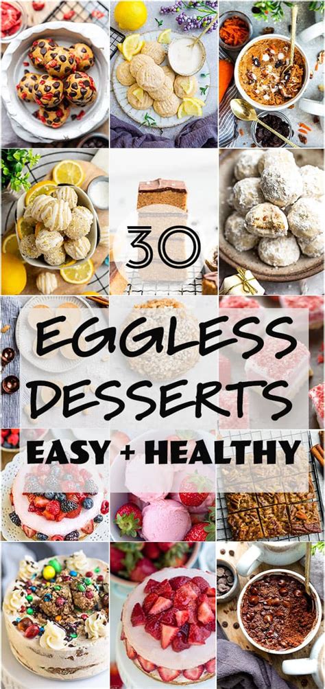 Easy Eggless Desserts Includes Vegan Paleo Keto Gluten Free