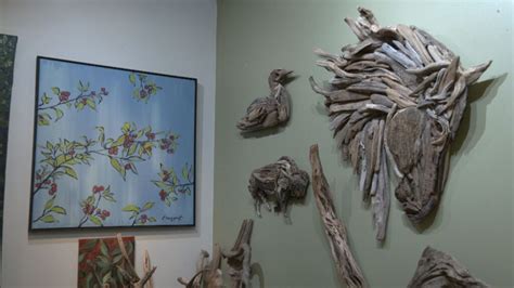 Moose Lake Artist Sculpts With Driftwood Wdio