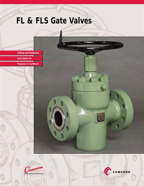 Cameron FLs Gate Valves PDF Valve Bearing Mechanical 58 OFF