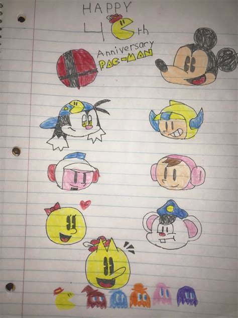 PAC-MAN 40th Anniversary by ToonTrev on DeviantArt