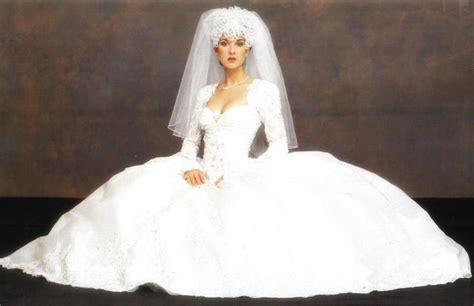 Celine Dion Ensured She Looked Unique On Her Wedding Day By Donning A