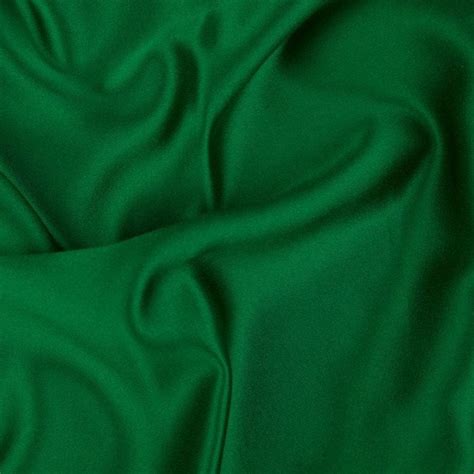 Green Bridal Satin Fabric Silky Smooth Shinny Sold By Yard Inches