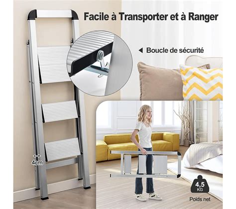 Marchepied Pliable Marches En Aluminium Escabeau Portable X X