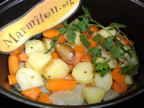 Pommes De Terre Et Carottes En Cocotte Recette De Pommes De Terre Et