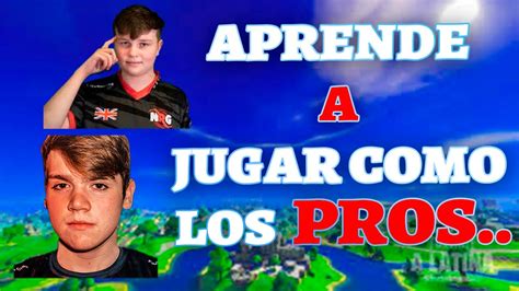 HABLEMOS DE COMO SER PRO EN FORTNITE Fortnite Battle Royale YouTube