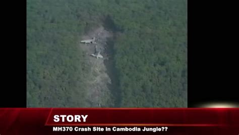 Mh Flight Found Satellite Images Prove Plane Crashed In Jungle