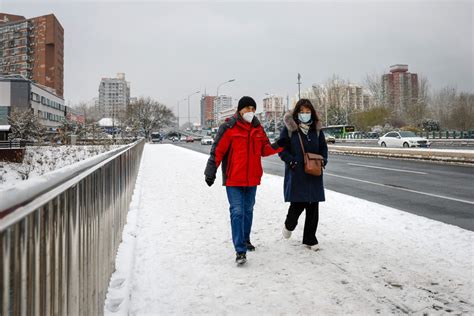 2023首场降雪 北京一医院接诊摔伤患者116名 国际 即时国际