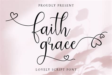 Faith Grace Font Typesthetic Studio Fontspace