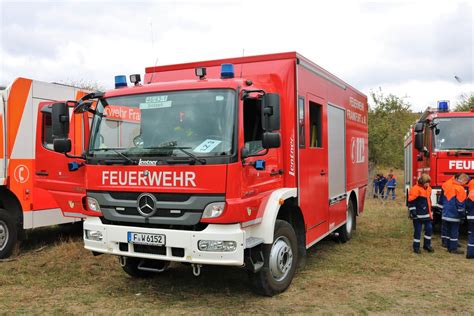 Feuerwehr Frankfurt Mercedes Benz Atego Lf Florian Frankfurt