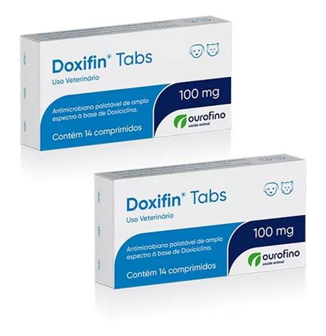 Kit Unidades Doxifin Tabs Mg Comprimidos Ouro Fino Frete Gr Tis