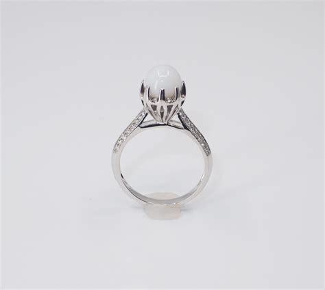 201ct Clam Pearl Ring Confetti By Mui