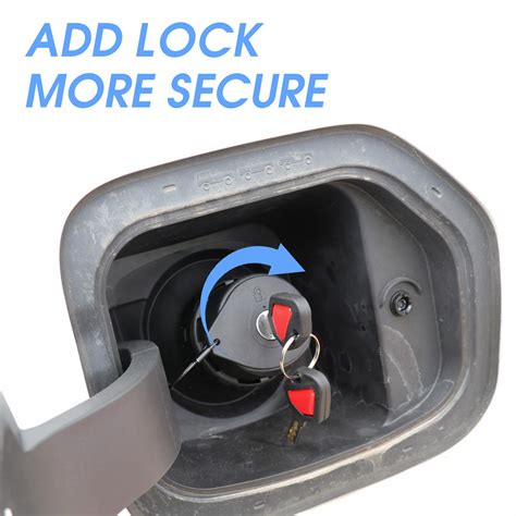 Snapklik Sukemichi Locking Gas Cap Lock And Key For Bronco F150