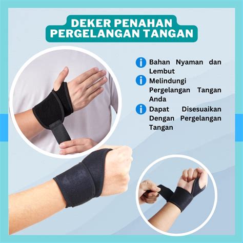 Jual Dekker Tangan Dekker Alat Pelindung Penahan Pergelangan Tangan