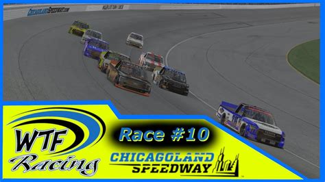 IRacing WTF Racing League Race Race 10 Chicagoland Everett