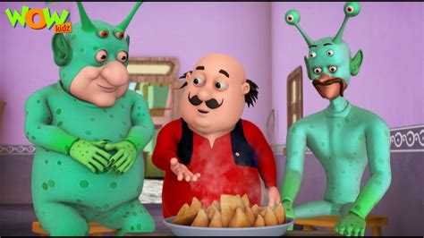 Furfurinagar म बलए Aliens Motu Patlu New Cartoon Motu Patlu