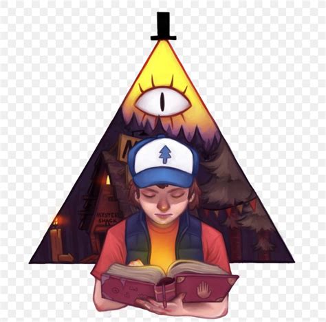 Dipper Pines Gravity Falls Bill Cipher Mabel Pines Fan Art, PNG ...