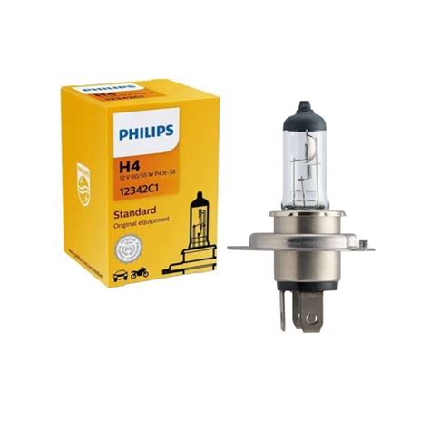 Lâmpada Farol H4 Titan 150 cg Today Fan 125 Bros 150 160 Philips