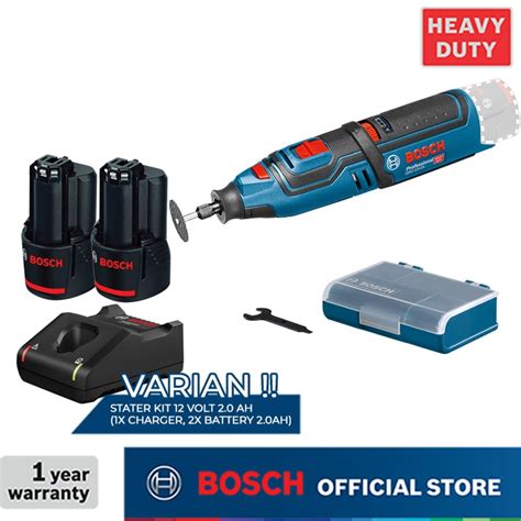 Jual Bosch Cordless Rotary Tool 12Volt GRO 12V 35 Unit Only Shopee