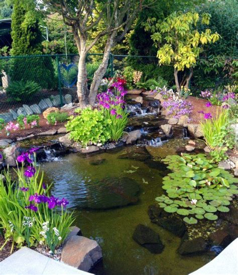 175 best images about Ponds in the garden on Pinterest | Gardens, Backyard ponds and Backyards