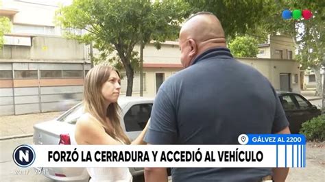 Video Le Forzaron La Cerradura Y Le Robaron Lo Que Había Dentro Del