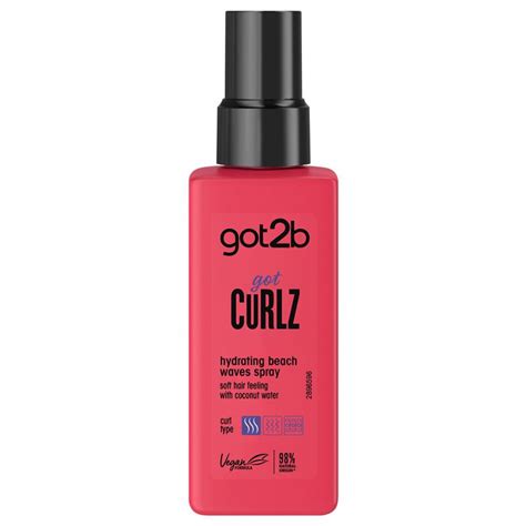 Schwarzkopf Got2b Spray De Par Curlz Hydrating Beach Waves Spray