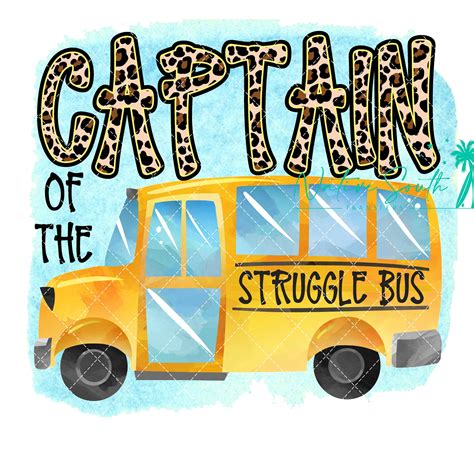Captain of the Struggle Bus Print/ Adulting Print/ Ready Made - Etsy