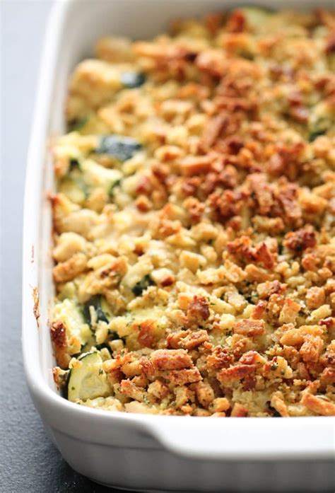 Chicken Zucchini Casserole Recipe Simple Ingredients