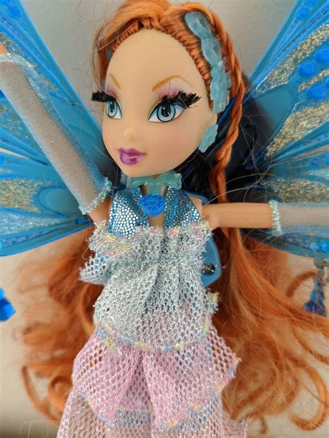 Mattel Winx Club Enchantix Pixie Flight Bloom Doll Rare