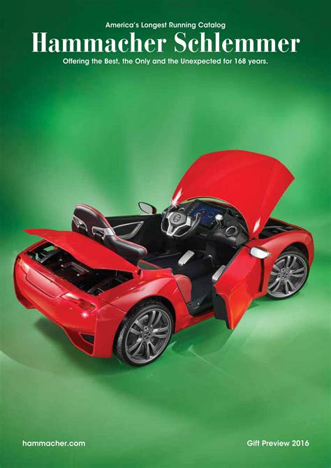 Hammacher Schlemmer Gift Preview Page