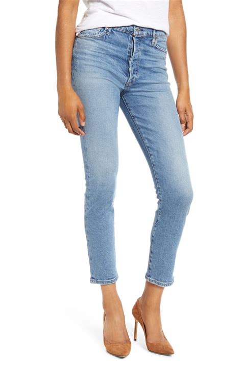 Citizens Of Humanity Olivia High Waist Slim Ankle Jeans Chit Chat