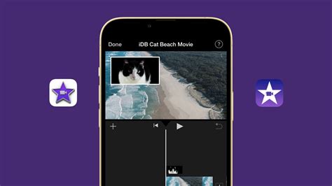 De qué forma hacer un vídeo de imagen en imagen en iMovie en iPhone