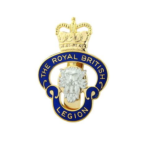 Members Rbl Bandsman Cap Badge Poppy Shop Uk