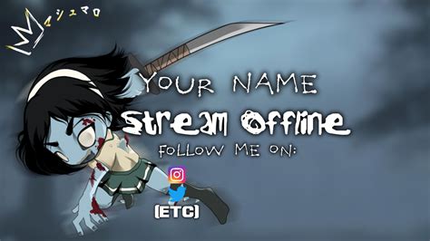 Animated Screens For Twitch Dead By Daylight Fanart Overlay Dbd Anime