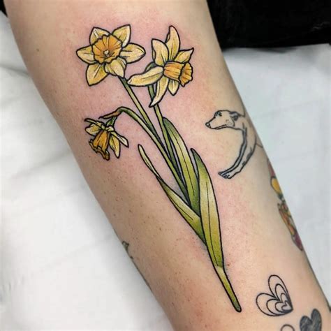 31 Beautiful Daffodil Tattoo Ideas For Men And Women In 2024