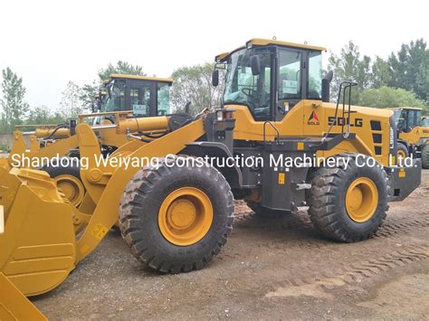 L956f Wheel Loader For Sale 5 Ton Sdlg Loader 30cbm Bucket China