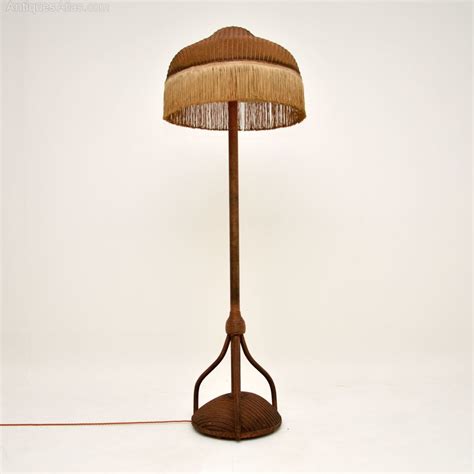 Antiques Atlas Art Deco Vintage Wicker Floor Lamp By Lloyd Loom