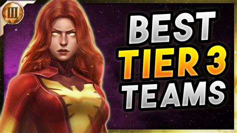 How To Clear Jean Grey WBL NO T4 Best Tier 3 Teams For Dark Phoenix