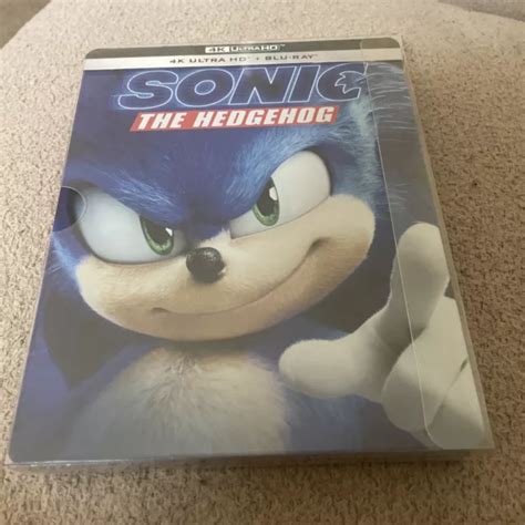 SONIC THE HEDGEHOG 4K UHD Blu Ray Steelbook 2020 17 00 PicClick UK