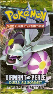 Pokémon Diamant Perle Duels au Sommet Français Pokémon