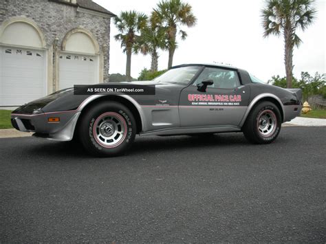 Chevrolet Corvette Indy Pace Car Th Anniversary