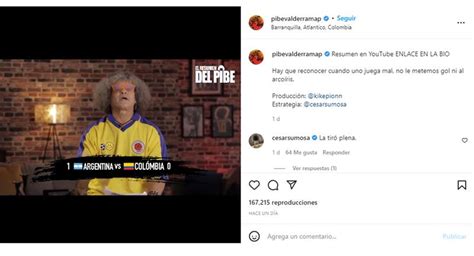 El Pibe Valderrama No Se Guardó Nada Ante La Actuación De La Selección