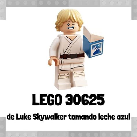 Set De LEGO 30625 De Luke Skywalker Tomando Leche Azul De Star Wars