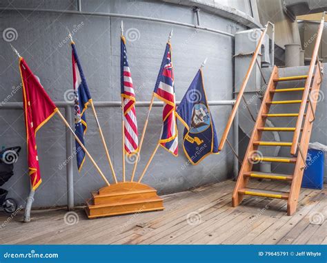 USS Missouri Battleship Museum Editorial Photo - Image of berth, iron ...