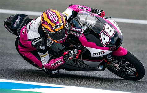 Ivan Ortola Wins Again In Moto3 Spanish GP 2023 NHK Helmet