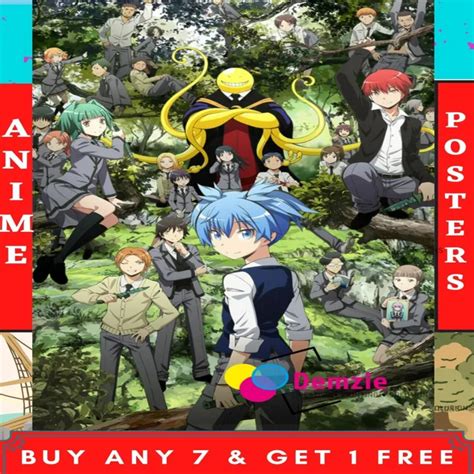 Assassination Classroom A4 Anime Poster 4k Ultra Hd Prints Normal