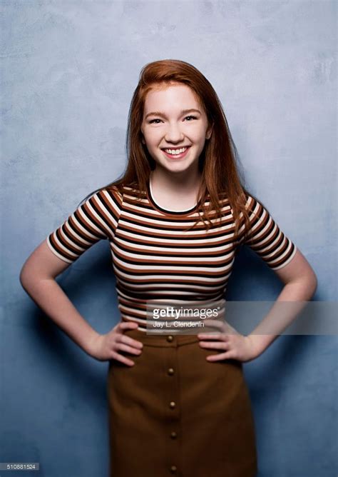 17 Year Old Annalise Basso Of Captain Fantastic Poses For A Portrait At The 2016 Sundance Film