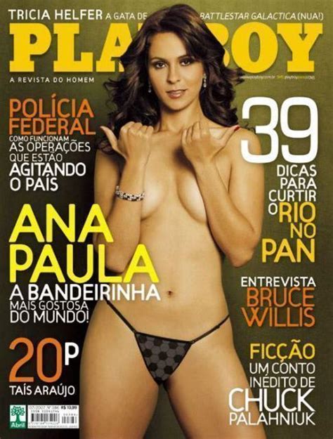 Ana Paula Oliveira Pelada Na Playboy Julho De